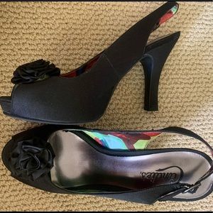 Candies Black heels